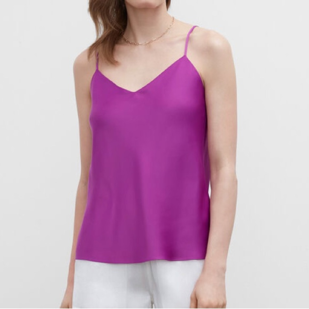 Club Monaco Kora Cami in vibrant Purple. Size XS